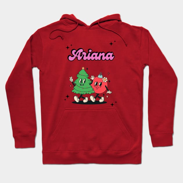 Ariana Custom Request Personalized - Merry Christmas Hoodie by Pop Cult Store